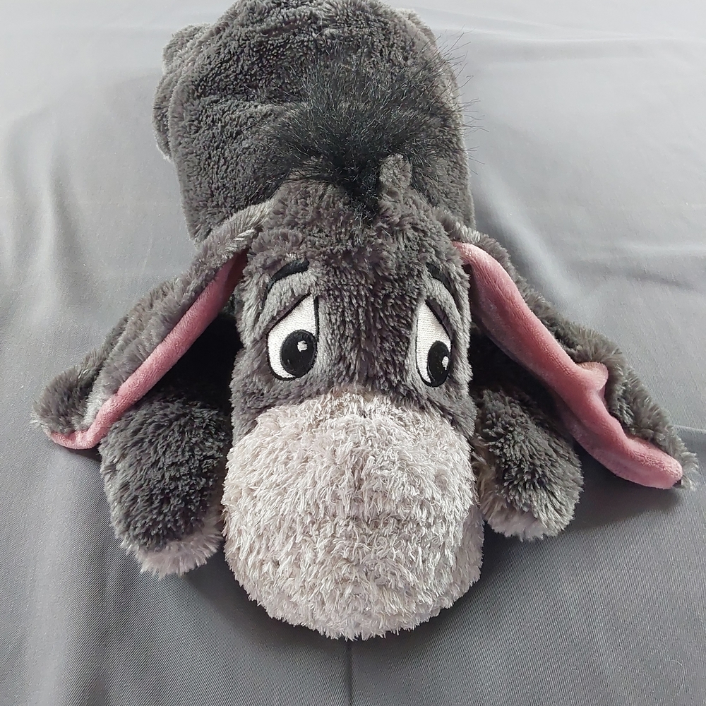 Vintage Eeyroe Plush Walt Disney Productions Winnie The Pooh Eeyroe Plush Gray